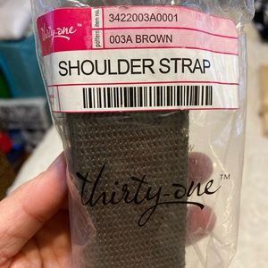 Brown Thirty-One Shoulder Strap